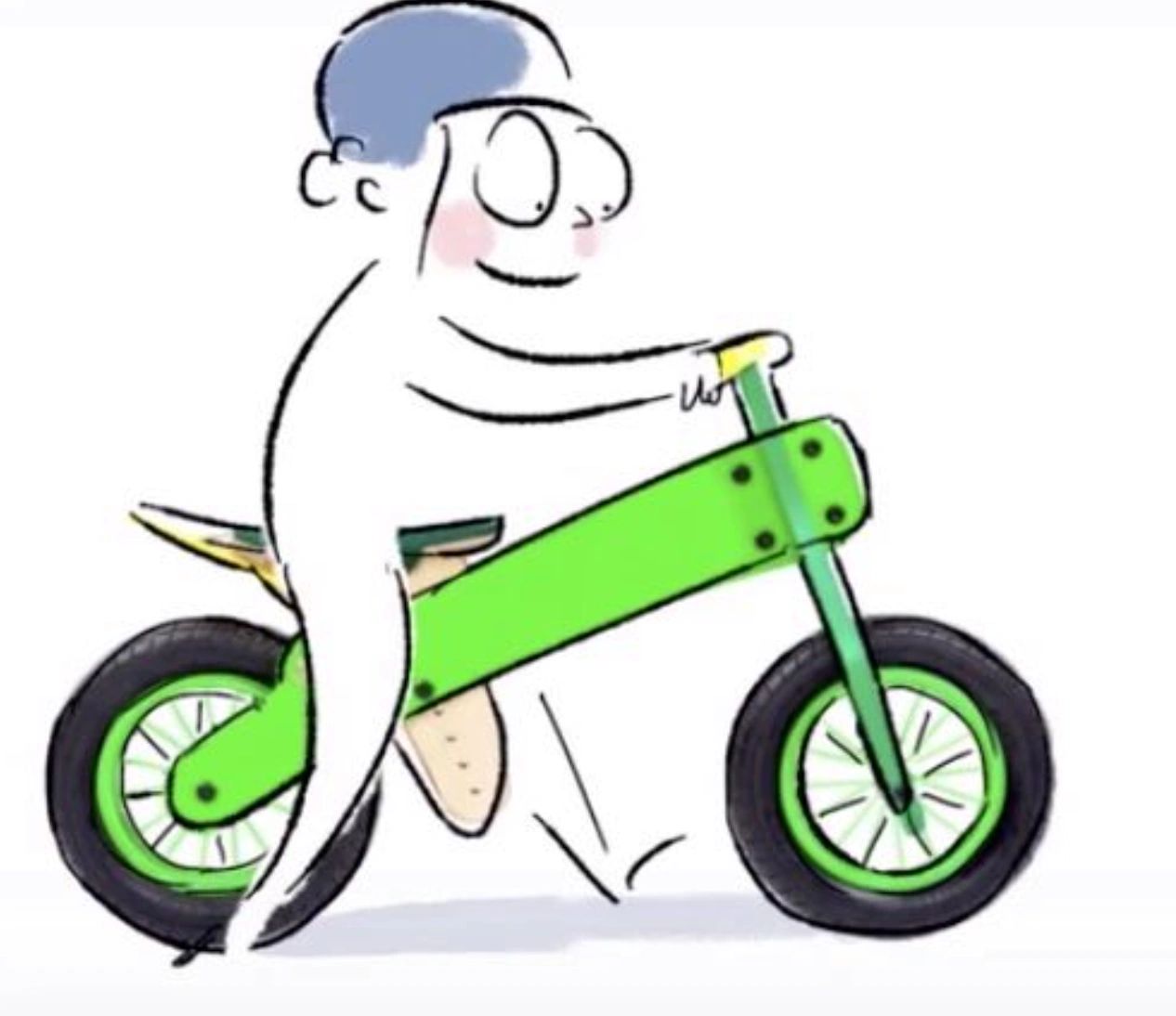 Story Who invented the balance bike?